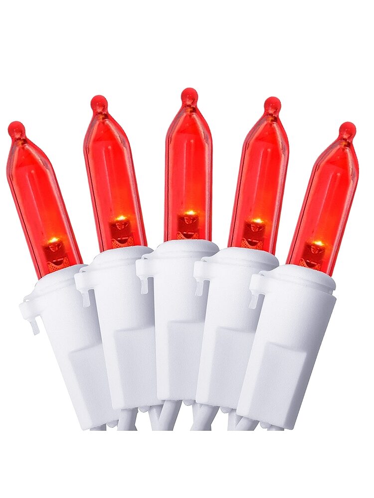 10M 100 LED Red Christmas Lights, GC
