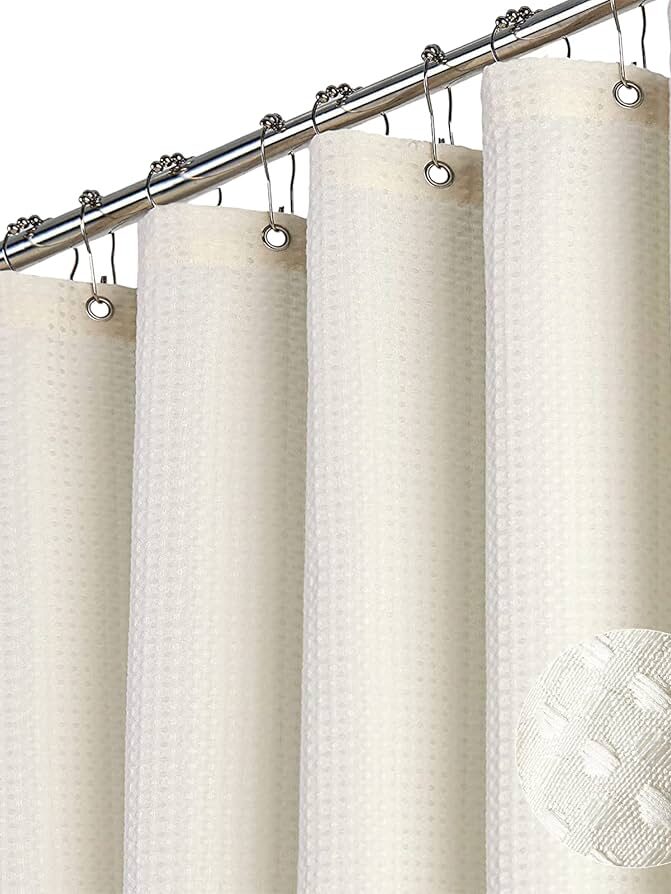 14pc Shower Curtain Set - Ivory
