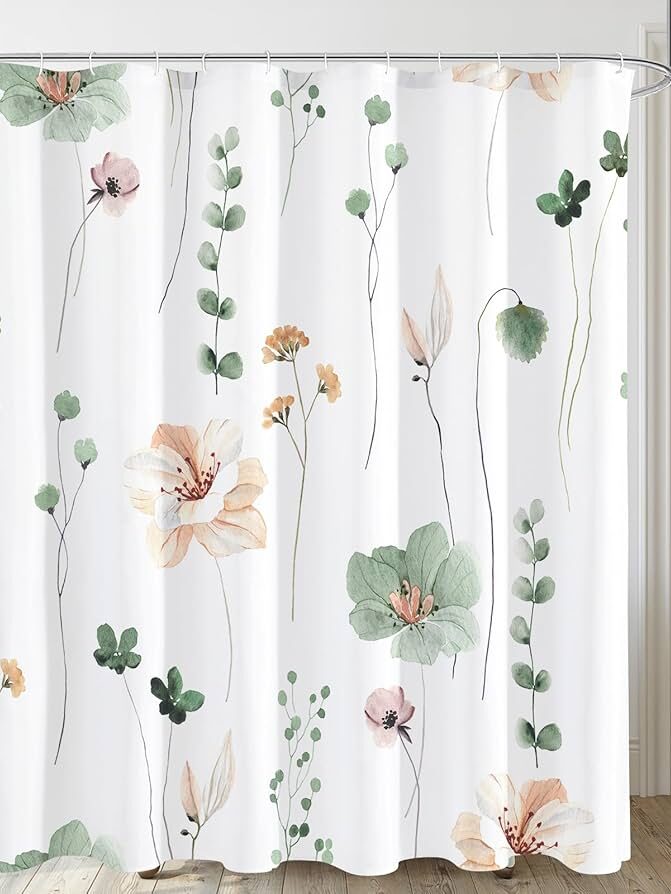 14pc Shower Curtain Set - Sage