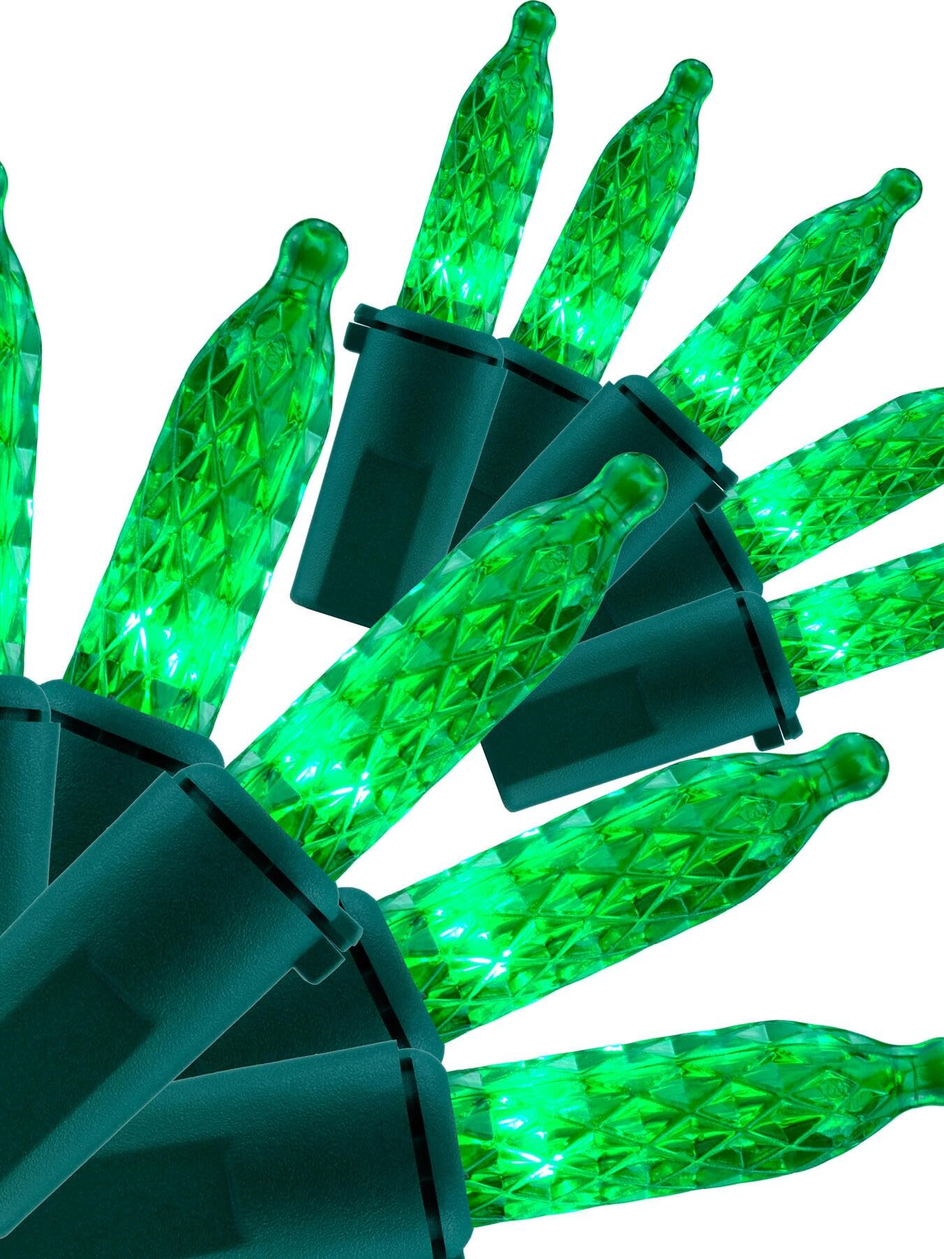 15M 200 LED Green Christmas Lights,GC