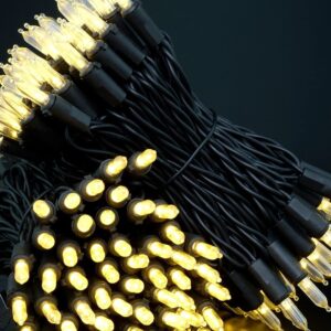 15M 200 LED Warm Light Christmas Lights,