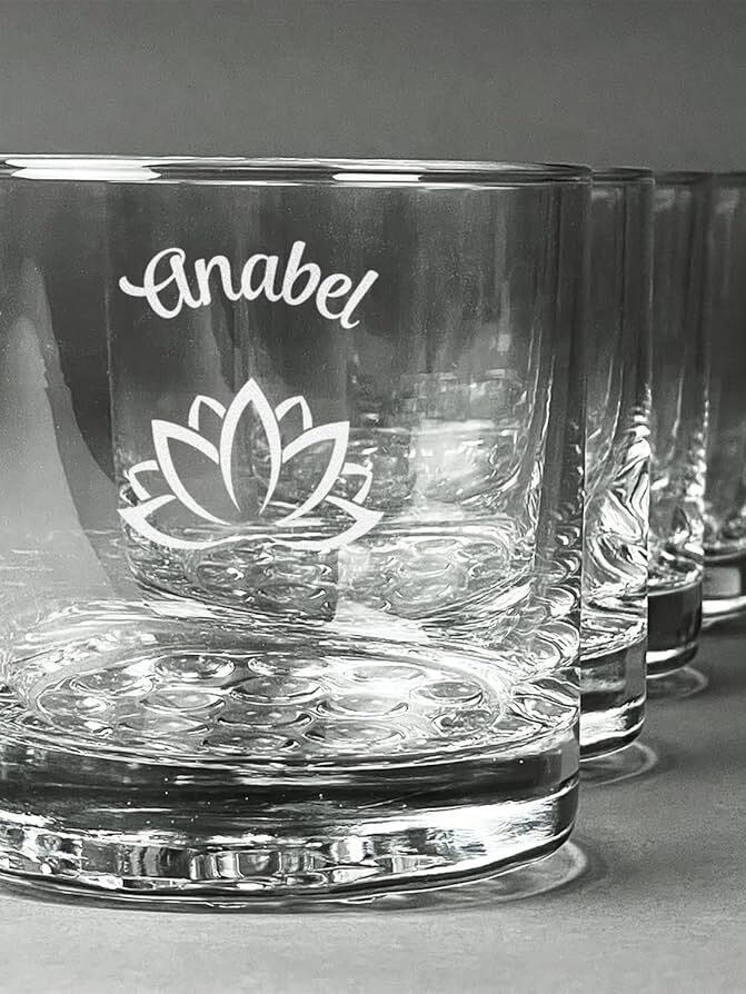 3pcs Lotus Plastic Whisky Glass