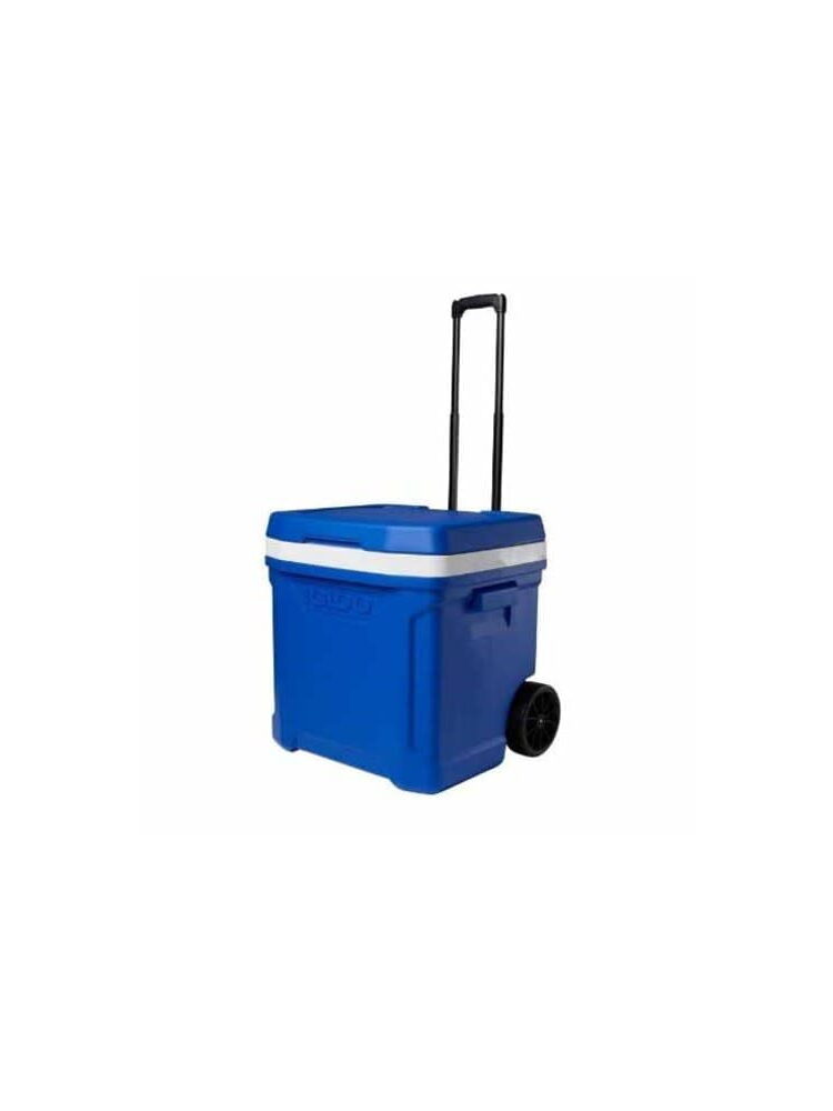 60Qt. Igloo Cooler w/Wheel Majestic Blue