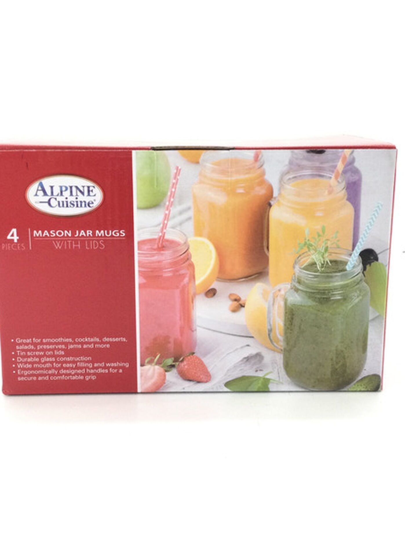 Alpine Cuisine Mason Jar with Lid