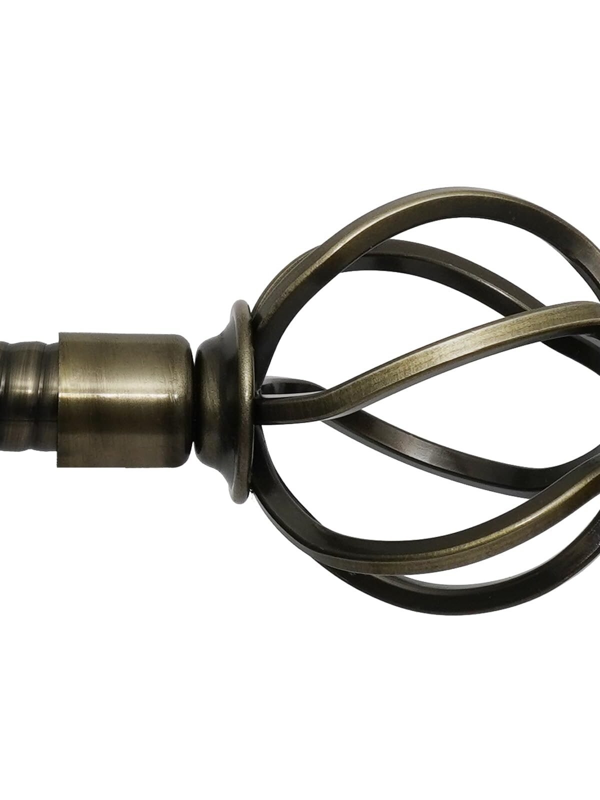 Antique Brass Curtain Rod 72x144''
