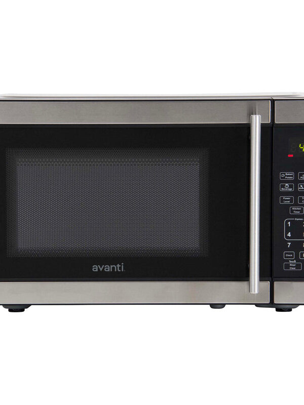 Avanti 0.7 cuft Black Counter Microwave