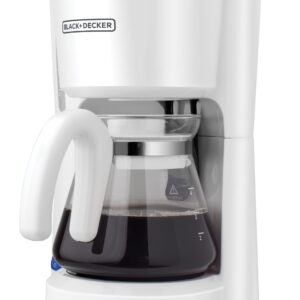 B & D Coffee Maker, White, 5 Cups, 650W