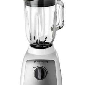 B&D 2 Speed Blender Plastic Jar Black