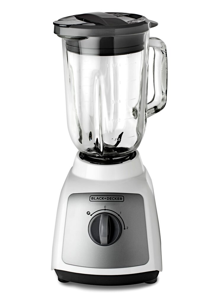 B&D 2 Speed Blender Plastic Jar Black