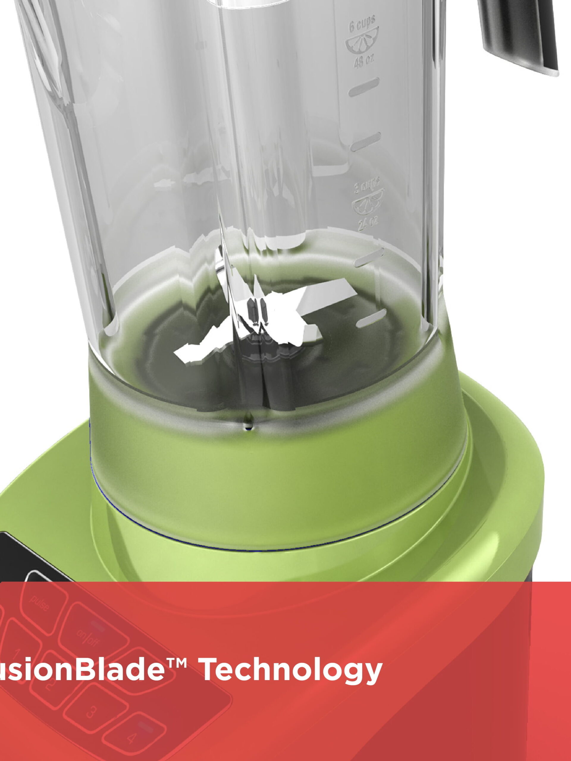 B&D 8 Speed+Pulse Blender Plastic Green