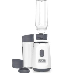 B&D 8 Speed+Pulse Blender Plastic White