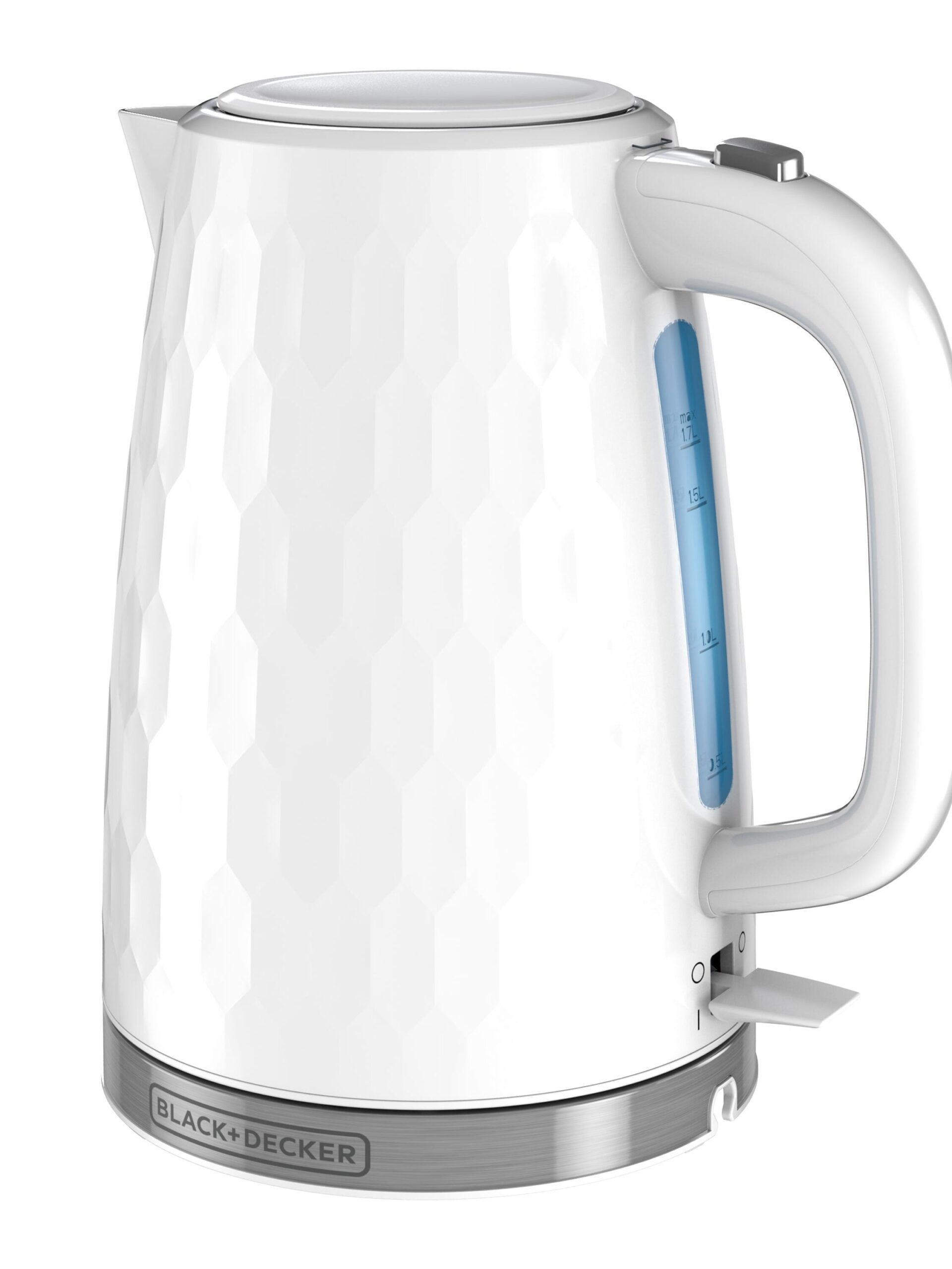 B&D White Honeycomb Electric Cordless Ke
