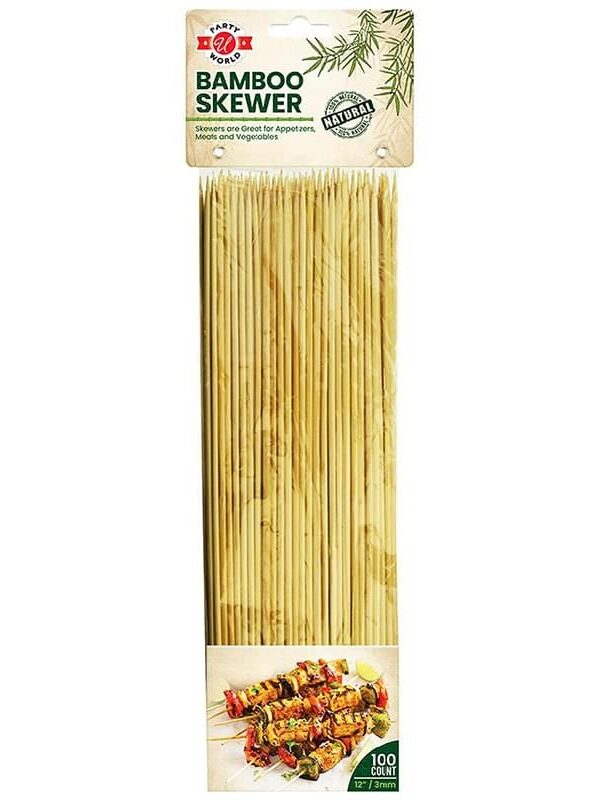 Bamboo Skewer 10'' (48 Per/Case)