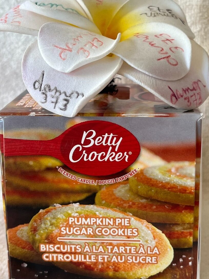 Betty Crocker Candle Pumpkin Pie 16/85G