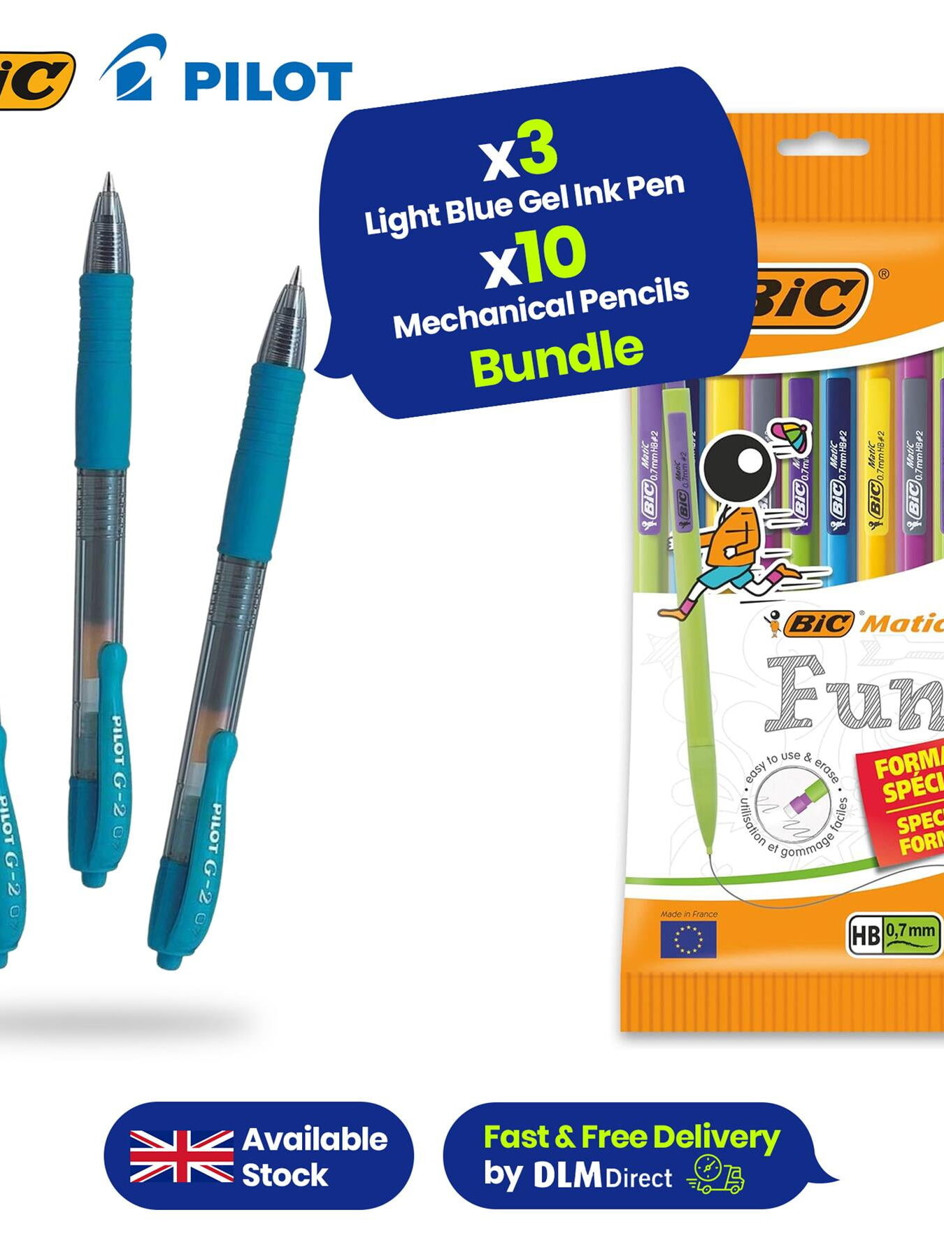 Bic Bicmatic Mechanical Pencils 10 pk