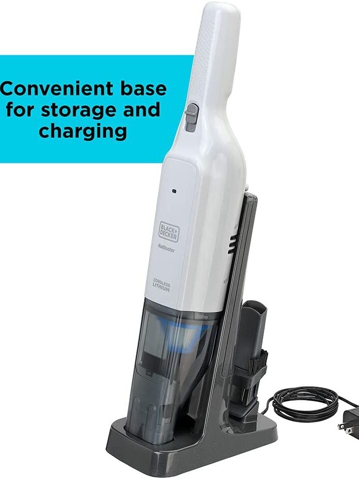 Black & Decker Dustbuster AdvancedClean 12V Lithium Cordless Handheld Vacuum