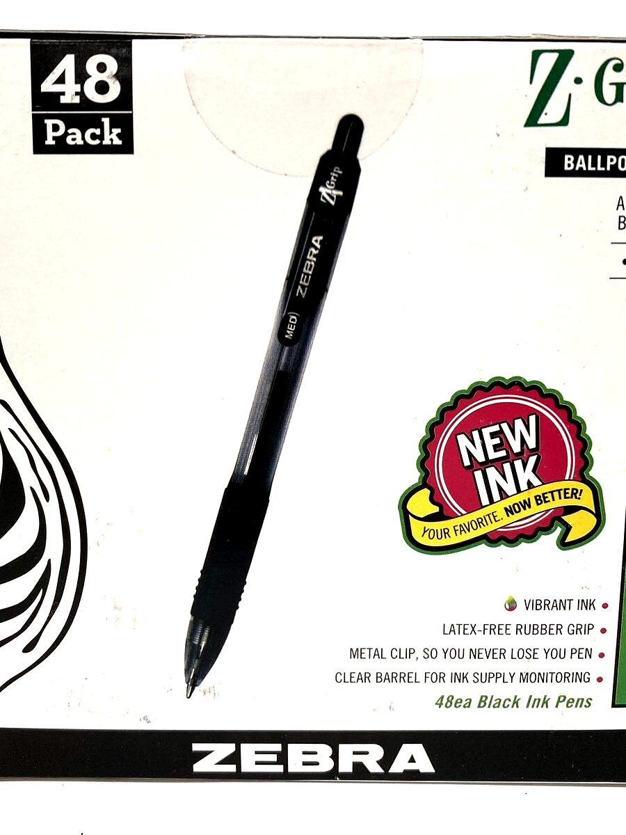 Black Pens - 10 Pack 48 CASE
