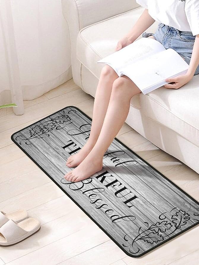 Blessed 2-Pc Set Rug, Charcoal Blessed 2-Pc Set Rug, Charcoal