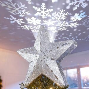 Christmas 21cm Tree Top Lighted Star