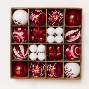 Christmas Ball 3-6cm-42pcs Gift Box