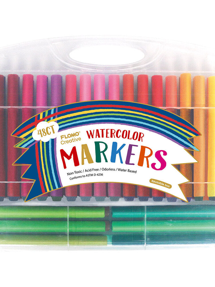 Classic Watercolor Markers, 10Pcs CASE 48