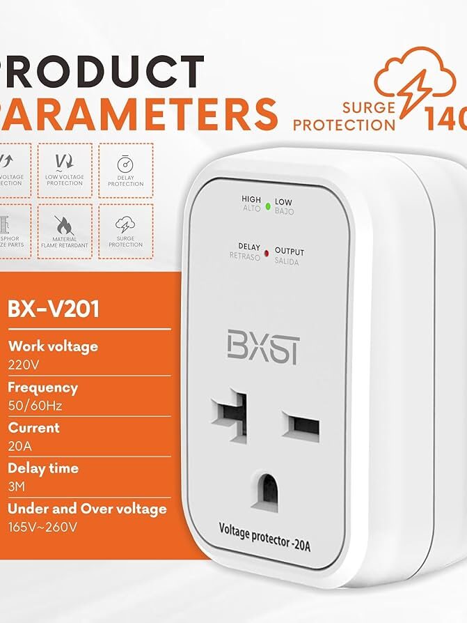 Daewoo Voltage SurgeProtector 220V Blk