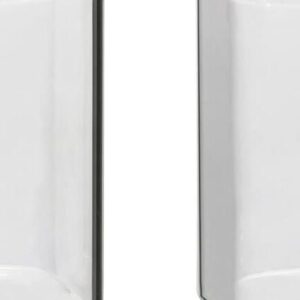Drinking Glass Clear SquareDesign 5"x3"