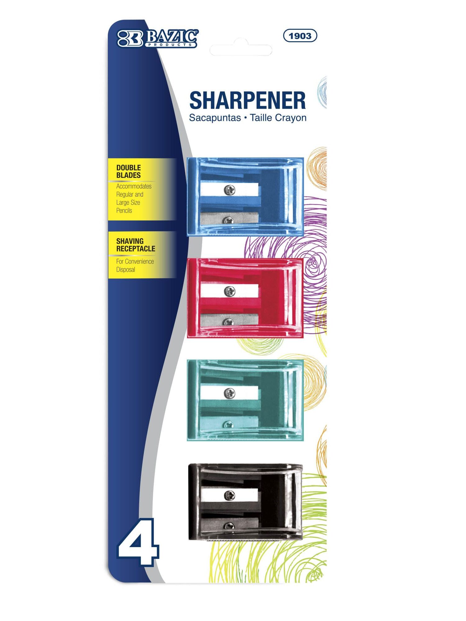 Dual Blade Sharperners - 5-Pk