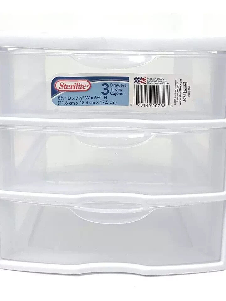 Dynasty 3pc Plastic Storage Contnr W/Lid