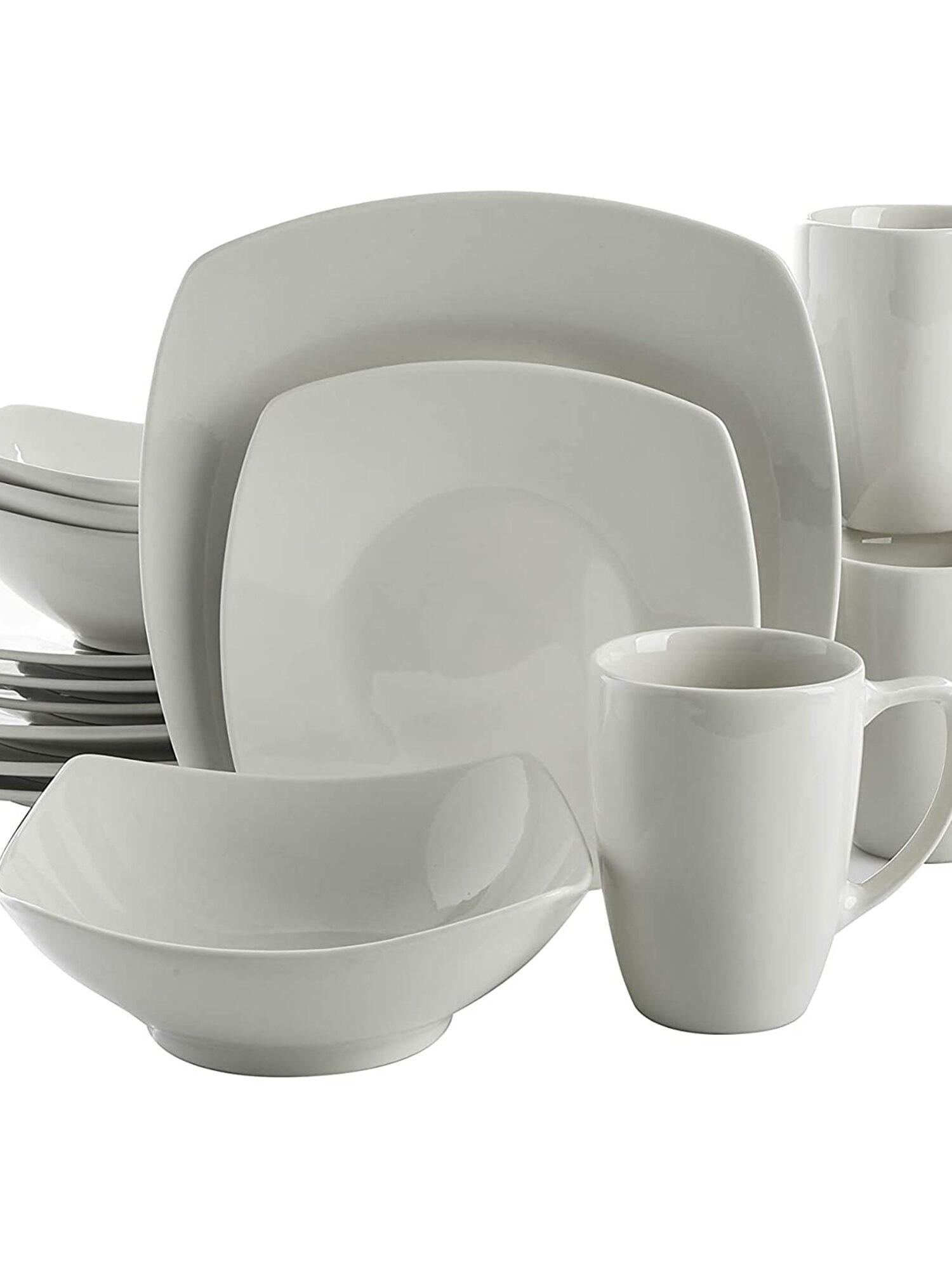 Gibson Home 16pcs. White Cloud Fine