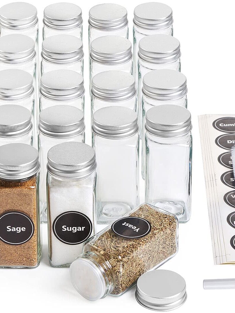Glass Spice Jar, 120 Ml