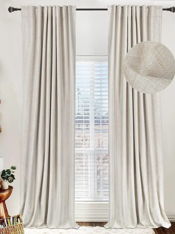 HPC Polo Curtain 95'' 2pc Set -Blush Pnk