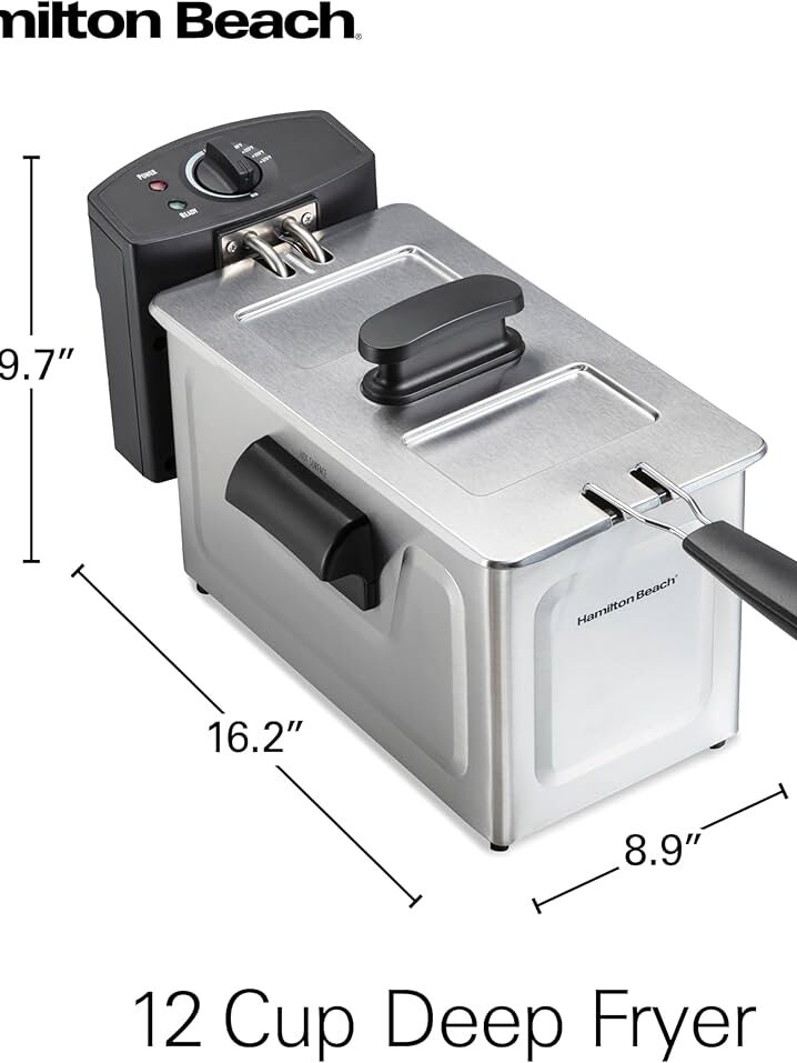 Hamilton Beach Deep Fryer 1 Basket 3Lite