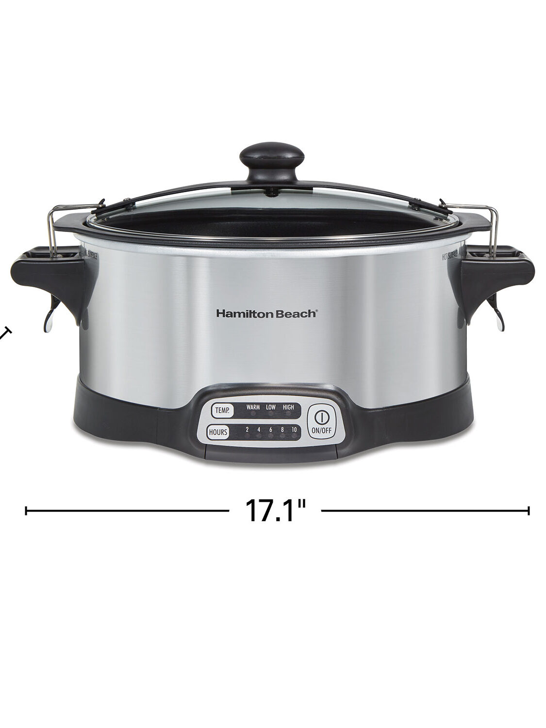 Hamilton Beach Stay or Go 6Qt Silver