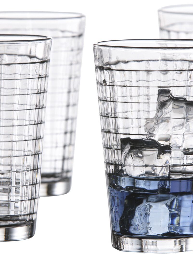Hoboken 4pcs Glass Set 10cm