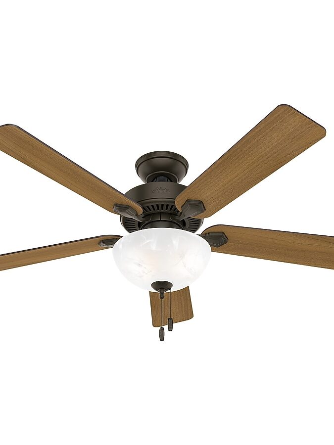 Hunter Swanson 52" Satin Bronze C.Fan