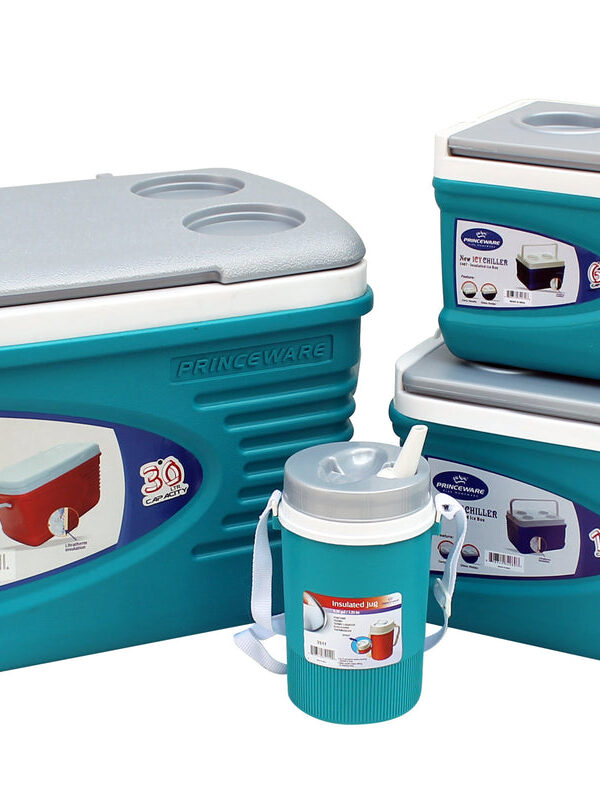 Icy Chiller 4pc Ice Cooler Set 1.25/6/14