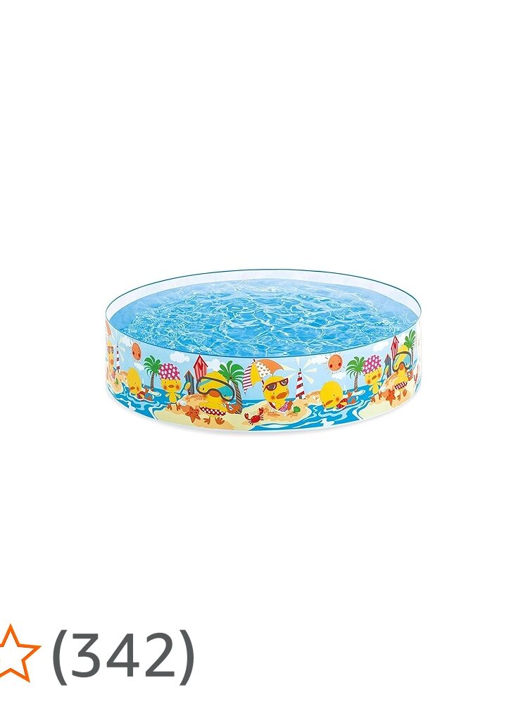 Intex Duckling Snapset Pool 4 Ft. x 10"