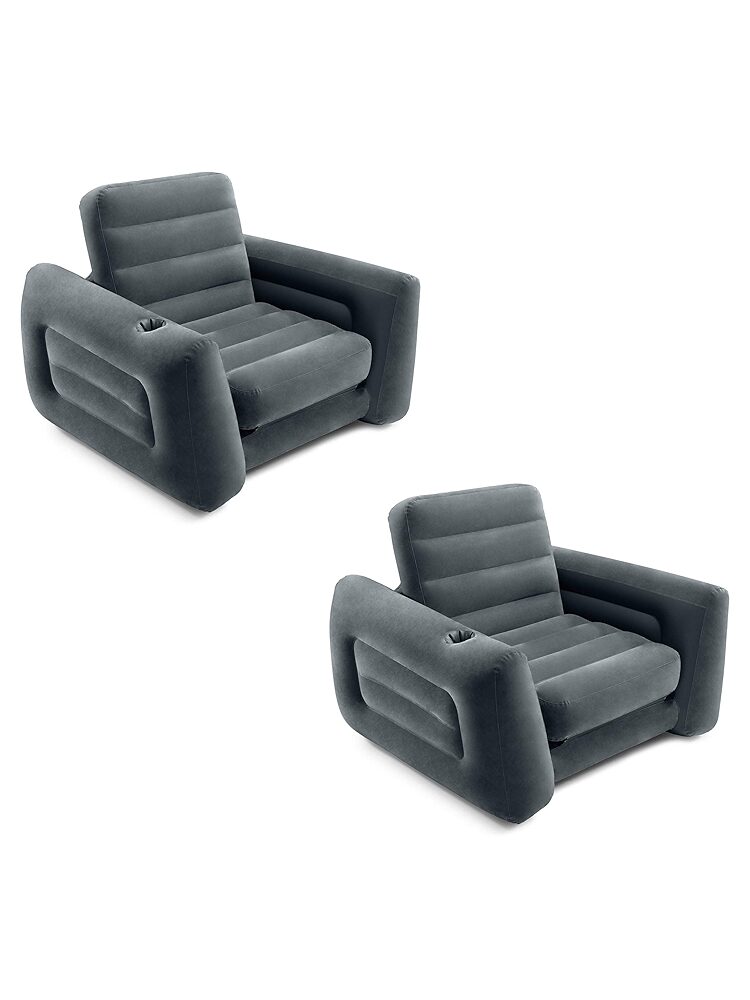 Intex Inflatable Arm Chair Pull Out Sofa