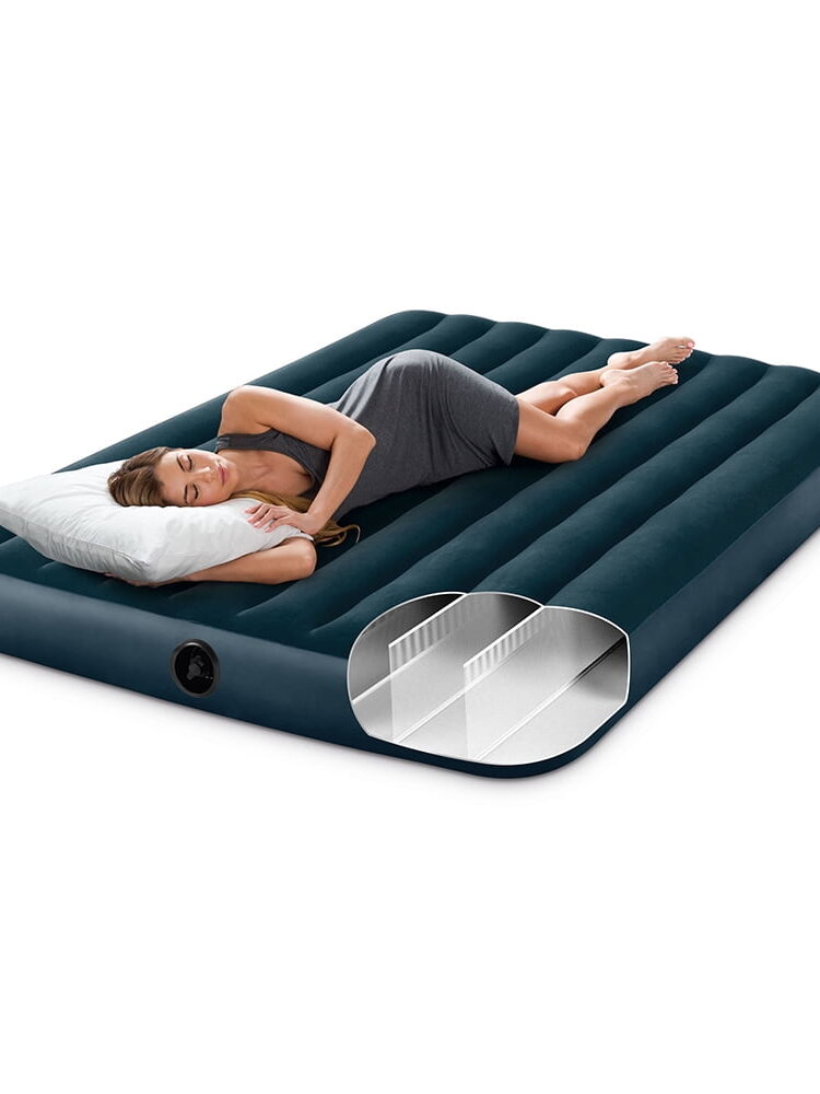 Intex Inflatable Bed Dura-Beam Queen Sz