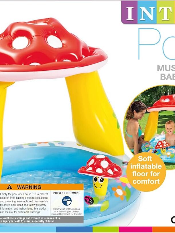Intex Inflatable Mushroom Baby Pool