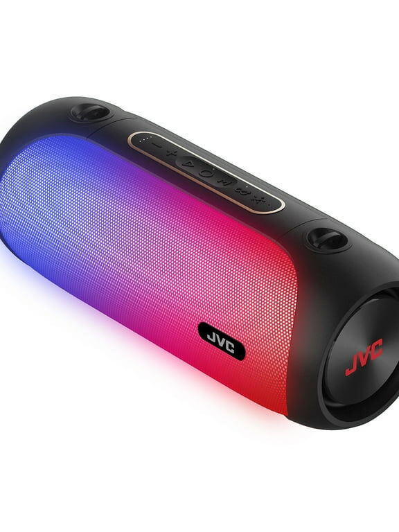 JVC 30W Bluetooth Portable Speaker with Ambient Light IPX7 Water Resistant