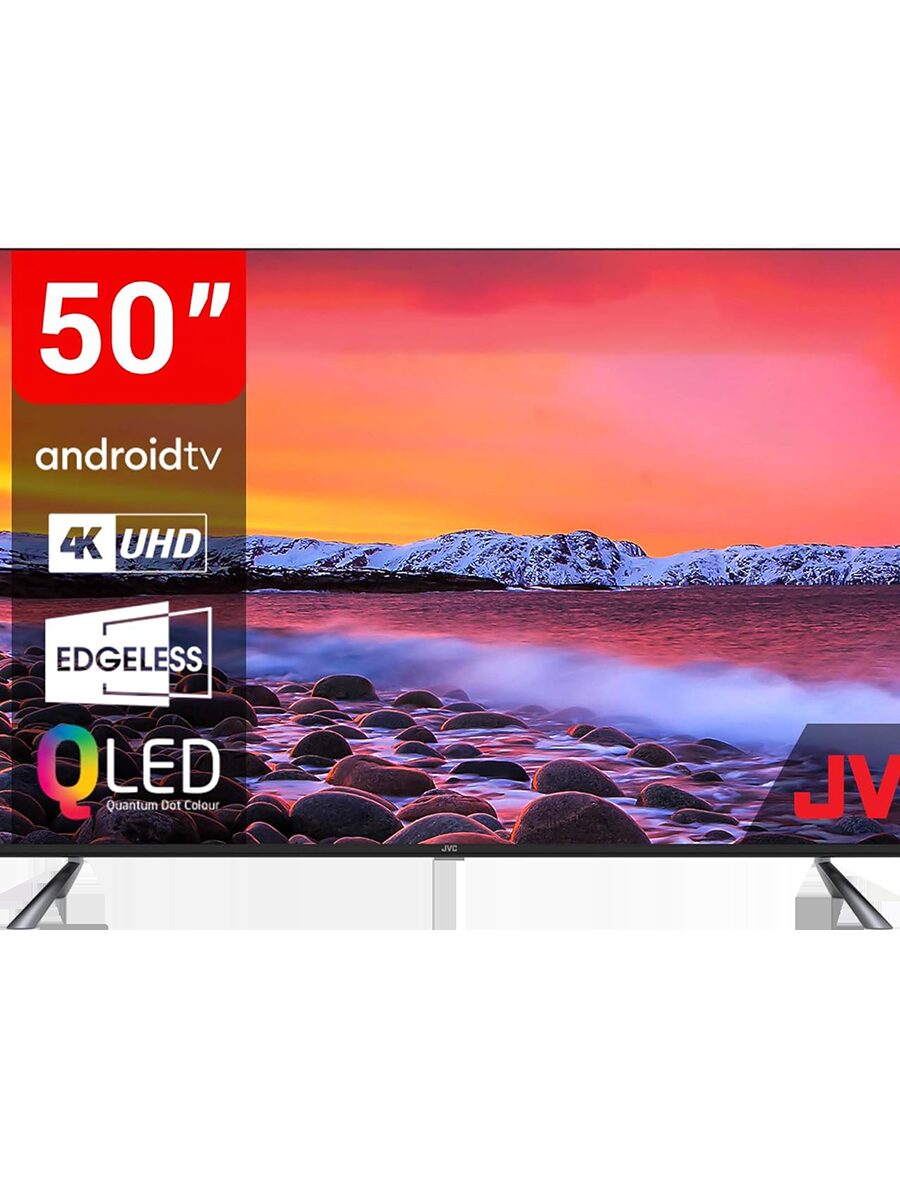 JVC 50'' FRAMELESS ISDBT 4K UHD HDR TV