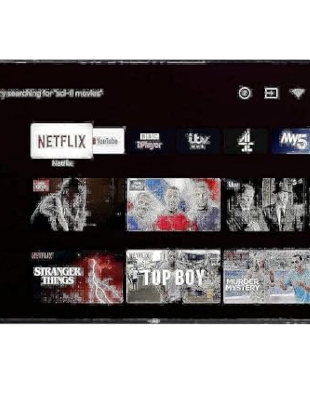 JVC 58" Frameless ATSC 4K UHD Chromecast