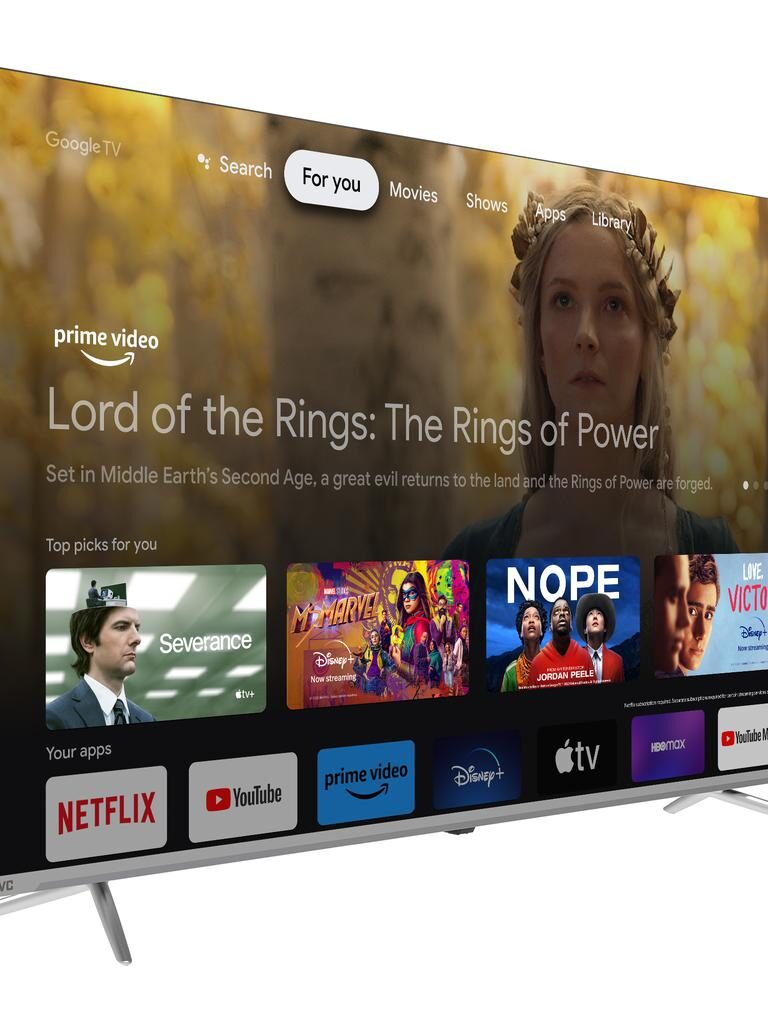 JVC 58" Frameless QLED 4K UHD Chromecast