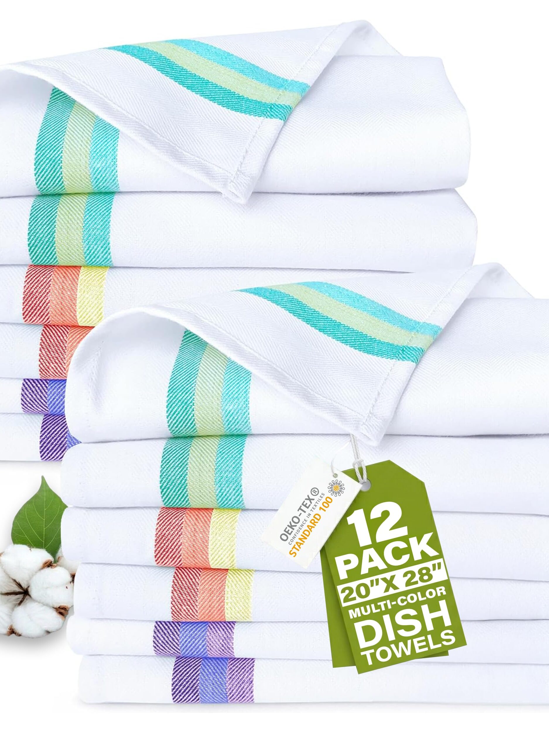 Kitchen Towels Assorted Colors