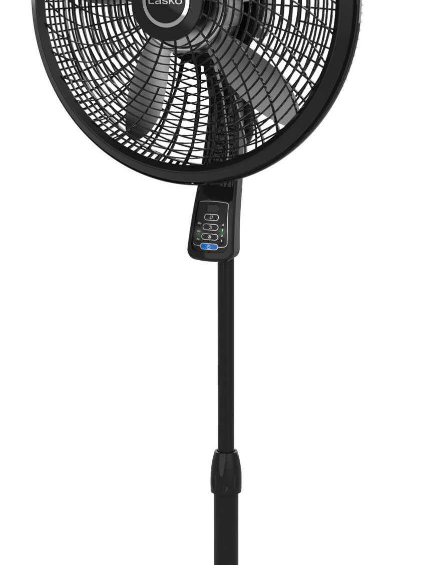 Lasko 18" Pedestal Elegant Black Fan