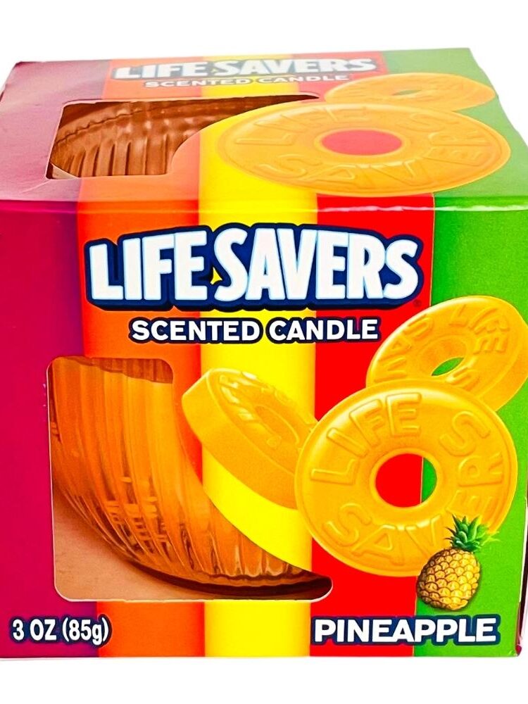 Lifesaver Candle Pineapple 16/85G