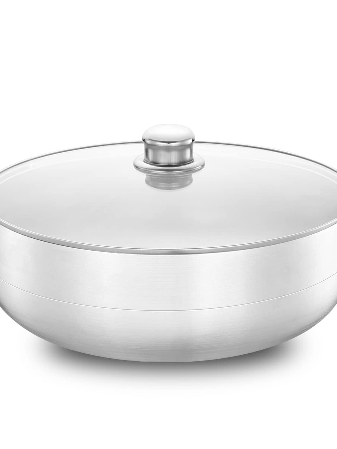 Lotus Aluminum Pot 34cm with Lid