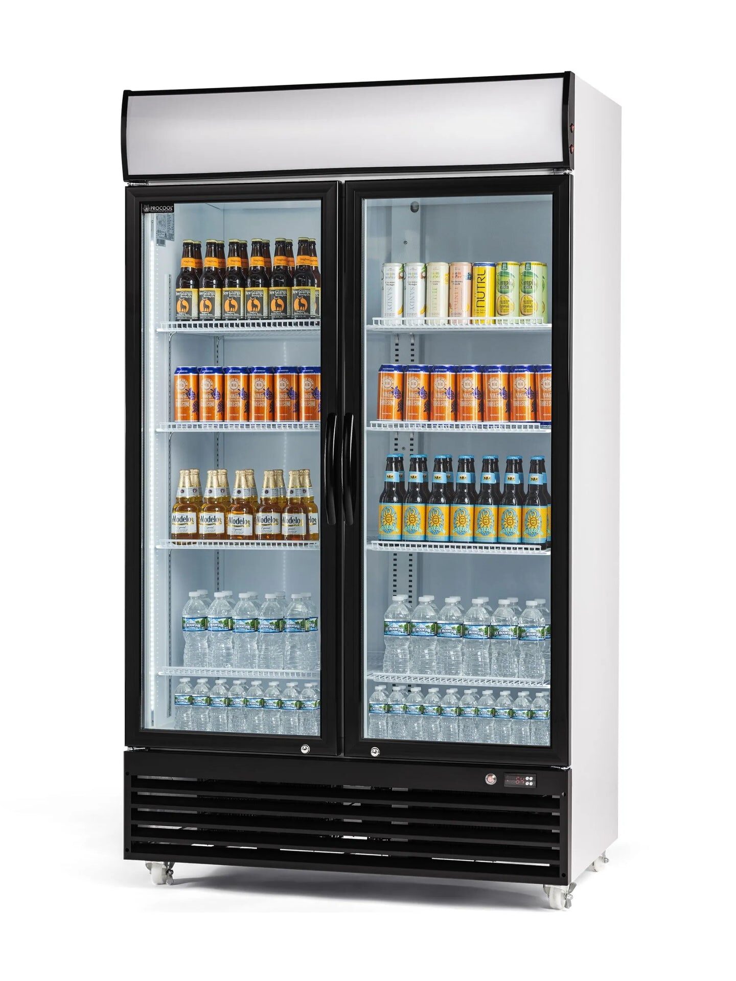 MR.KOOL 2 DOOR STANDING SUPERMARKET COOLER